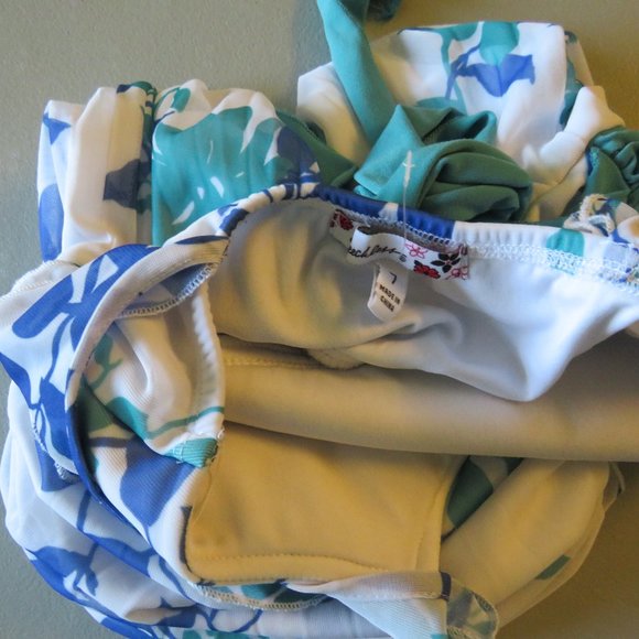 Blue & Green &  White Speechless Dress Size 7 - Picture 3 of 6